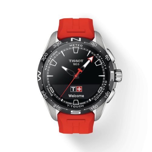 Tissot T-Touch Connect Solar Titanium - Ceramic / Black / Rubber